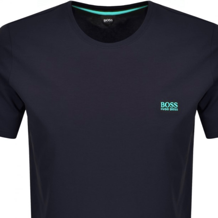 Alternative Image for ProductBOSS Bodywear Crew Neck T Shirt Navy2